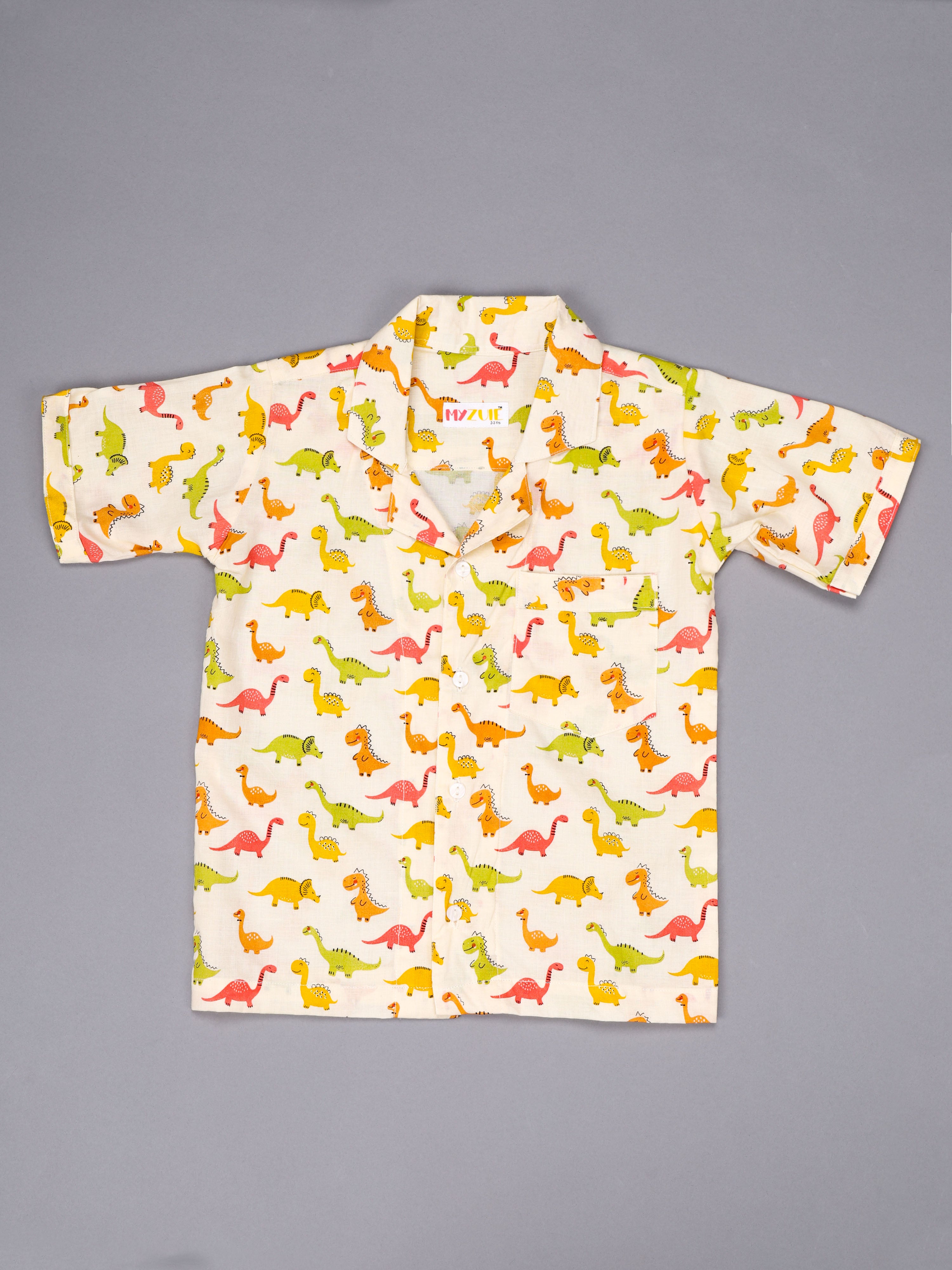 Dino Kids Shorts Set