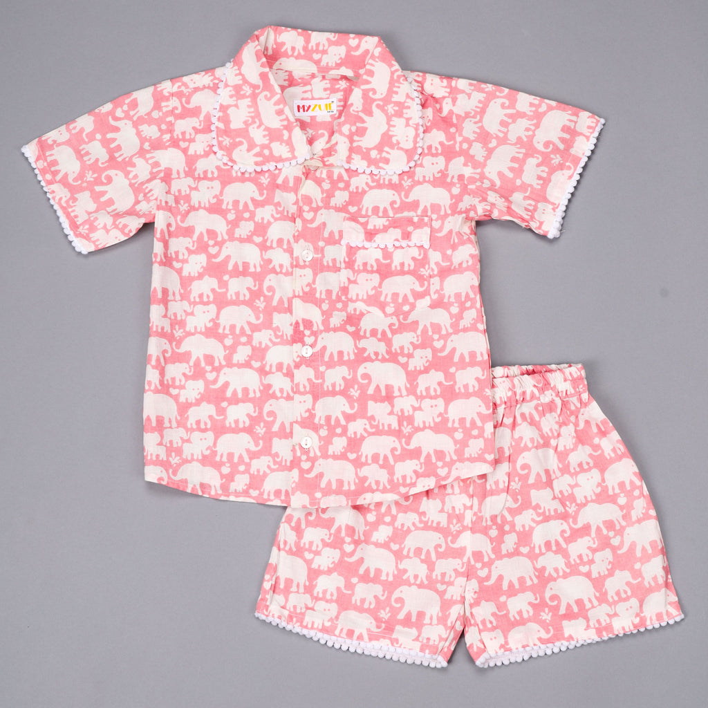 Girls Pink Elephant Play Set