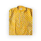 Boys Yellow Leheriya Kurta Set