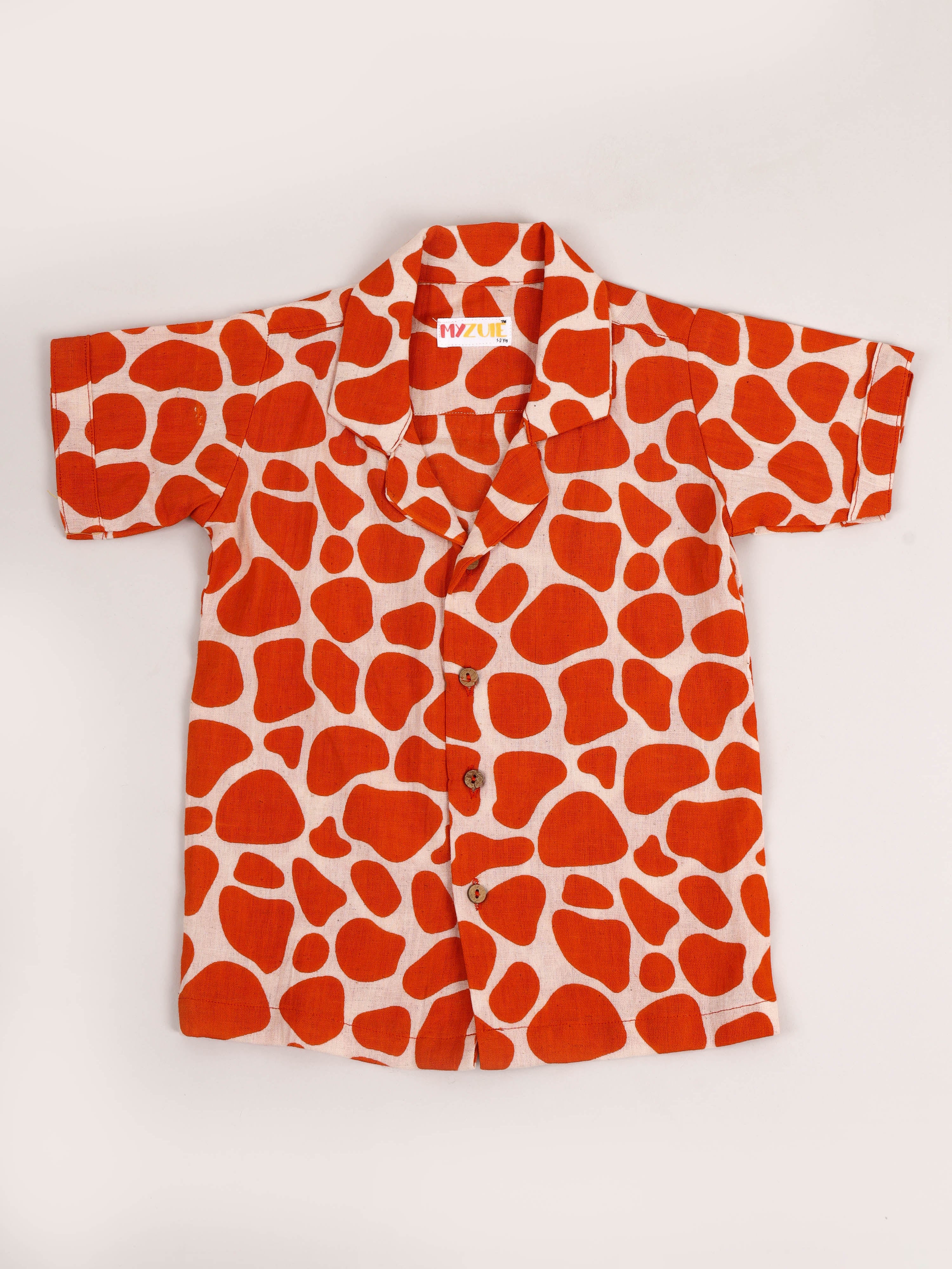 Giraffe Spots Flex Kids Shorts Set