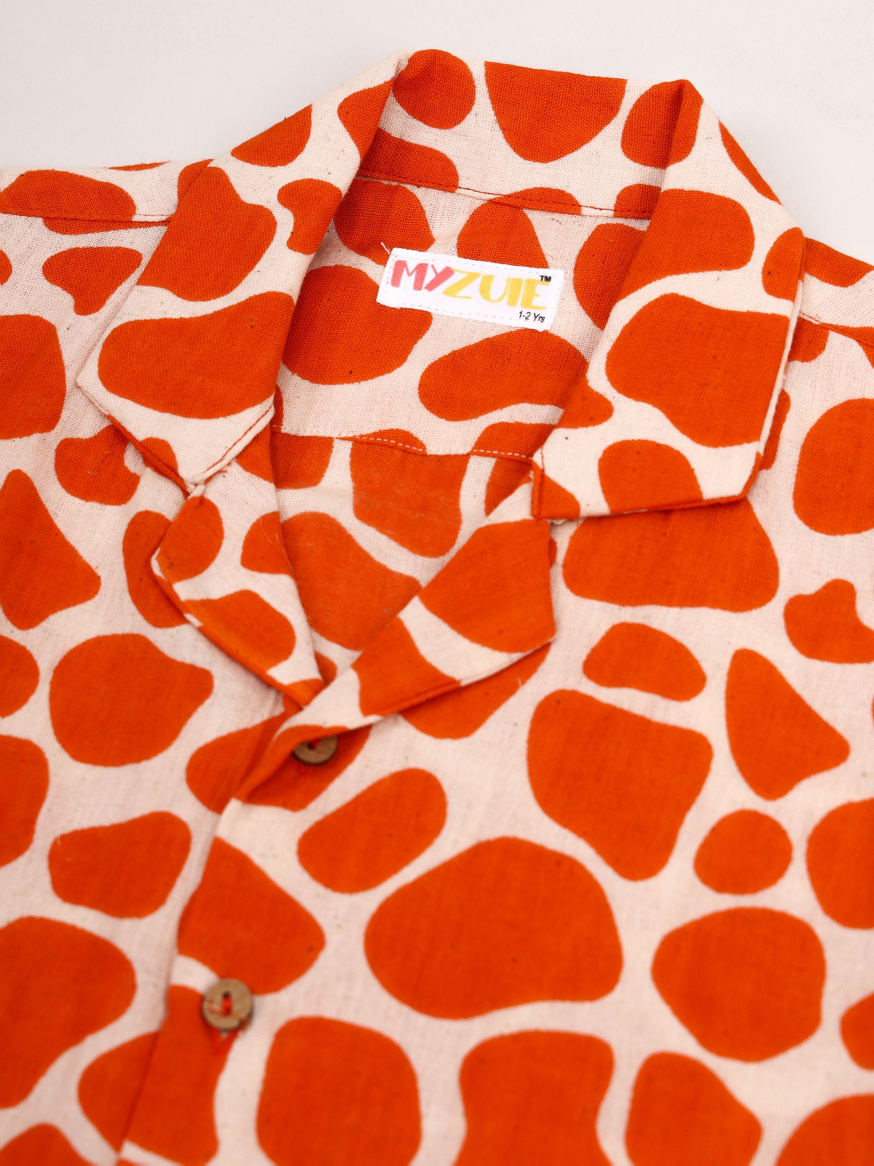 Giraffe Spots Flex Kids Shorts Set
