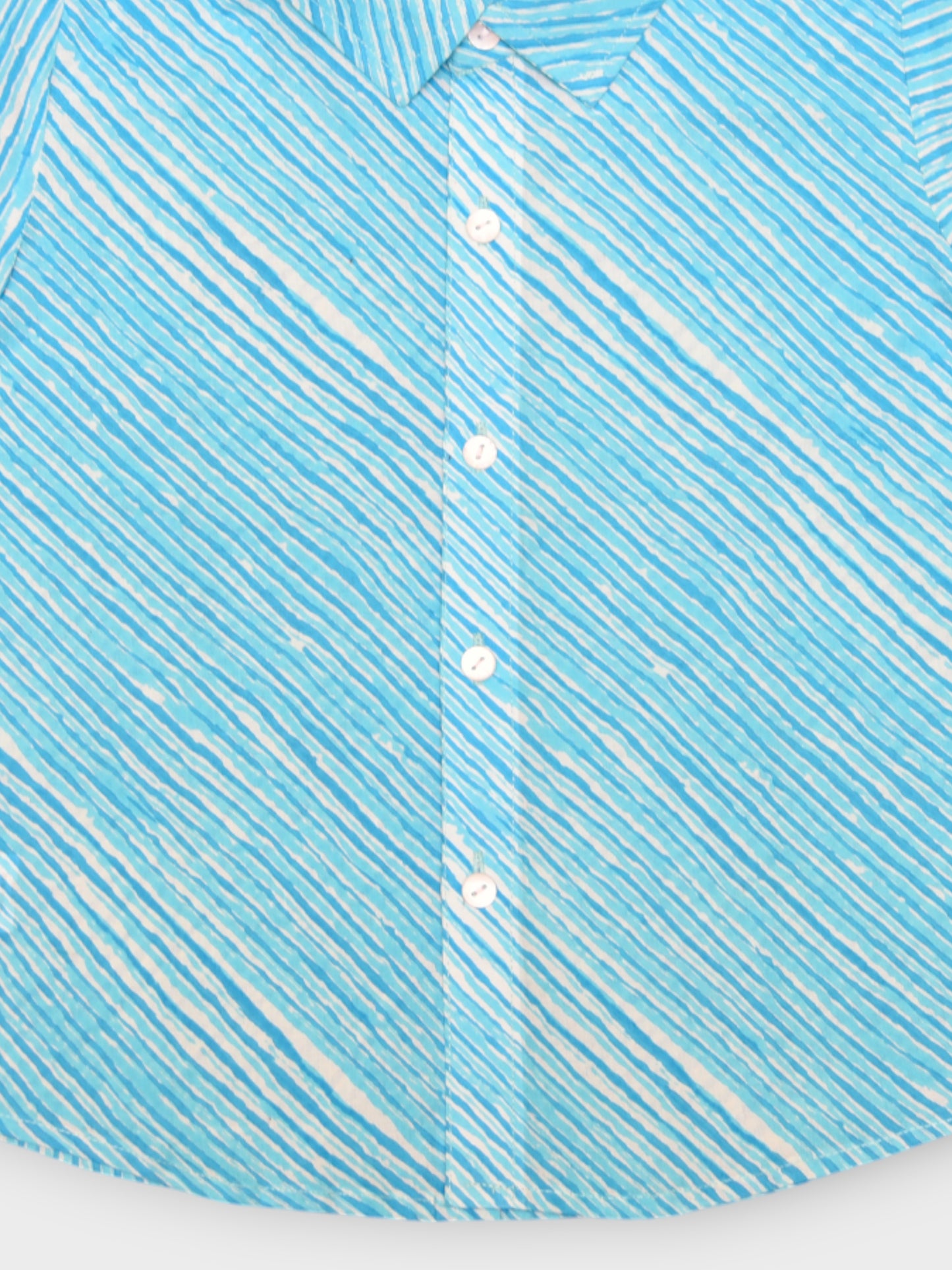 Boys Blue Leheriya Half Sleeves Spread Collar Shirt