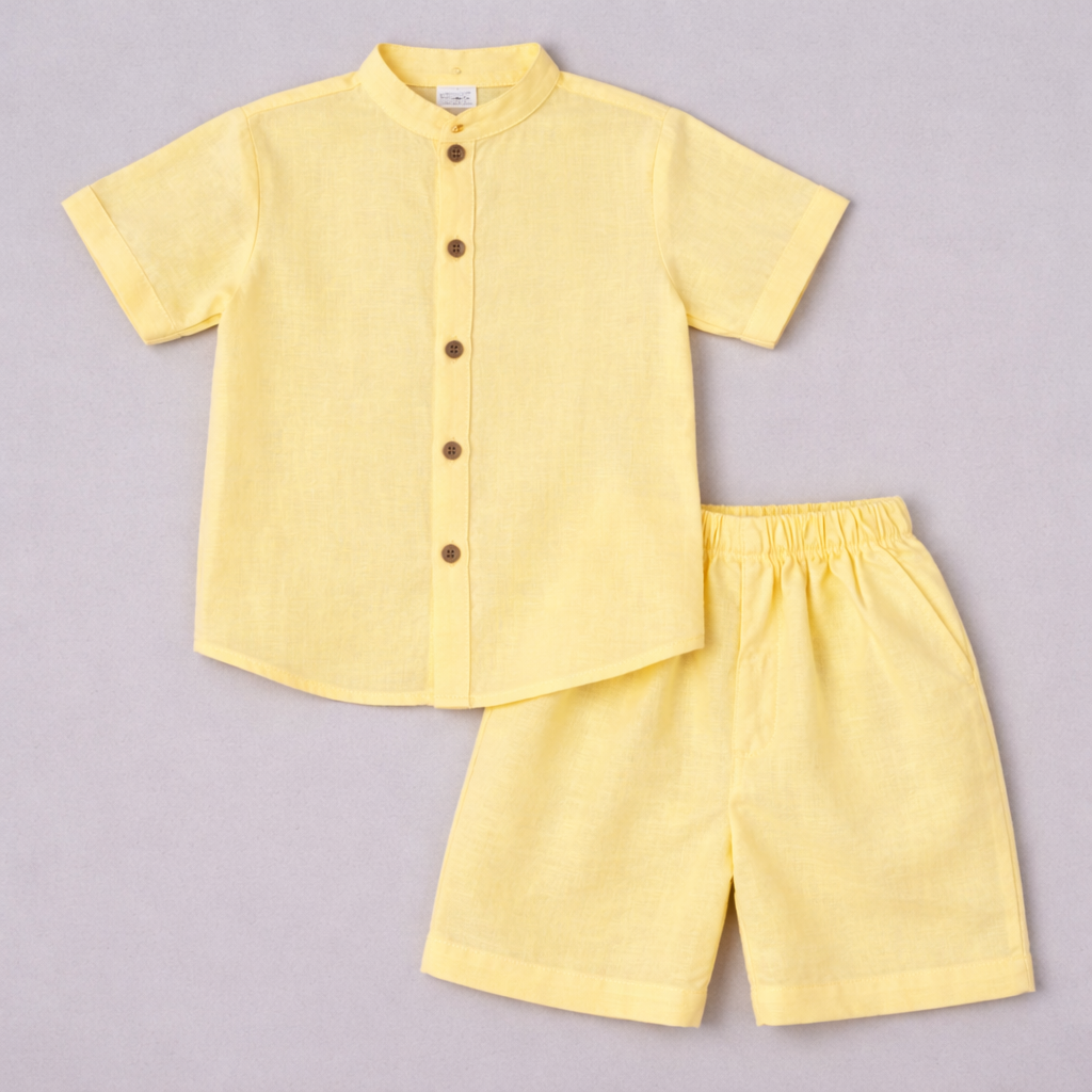 Parmesan Boys Shorts Set