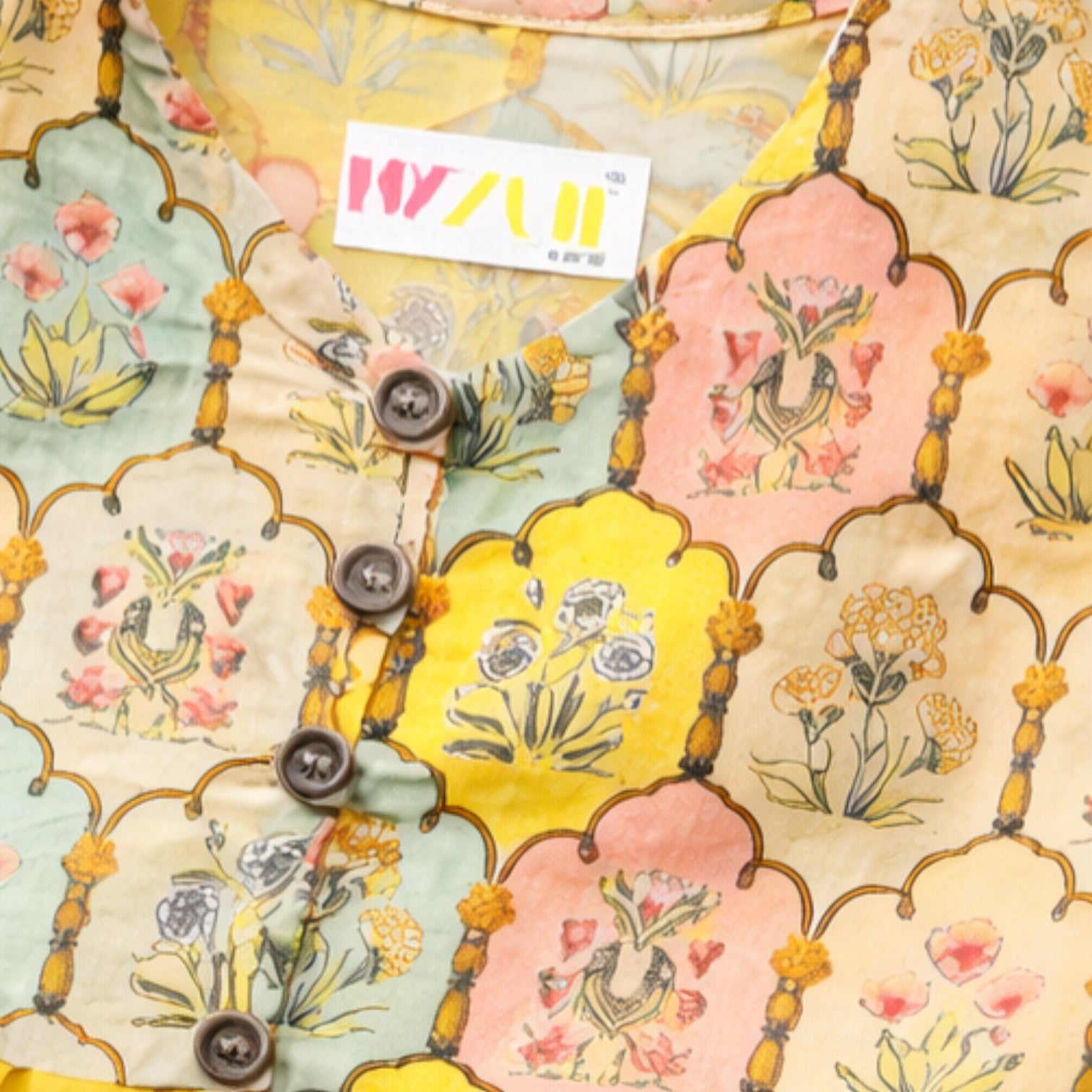 Jharokha Print Gharara set