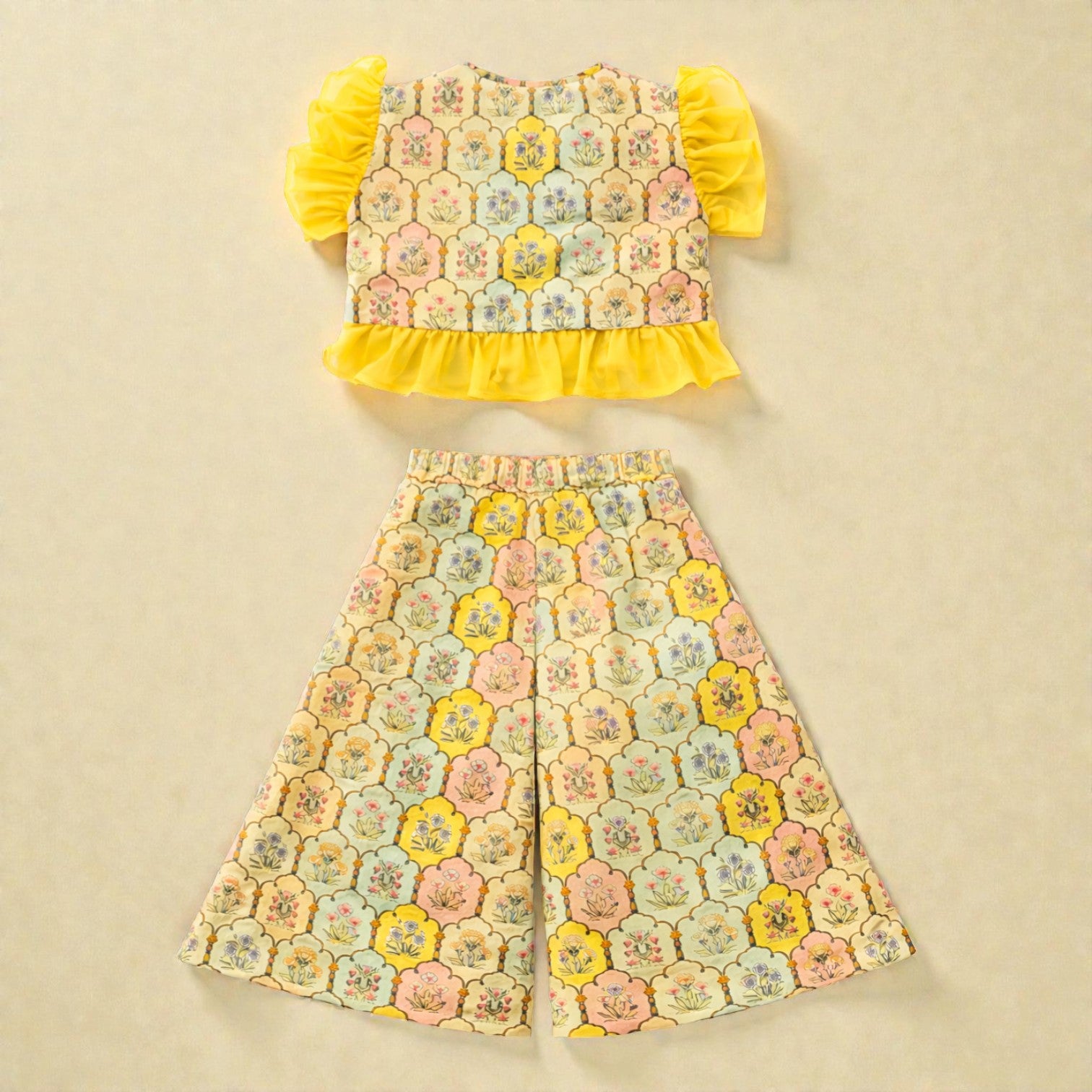 Jharokha Print Gharara set