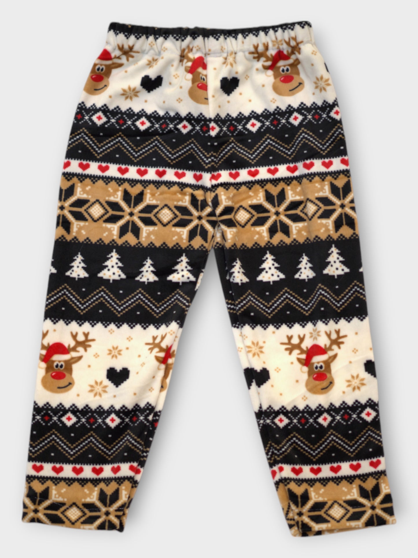 Kids Rudolph Fleece Winter Nightset