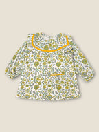 Girls Floral Frill A-Line Dress