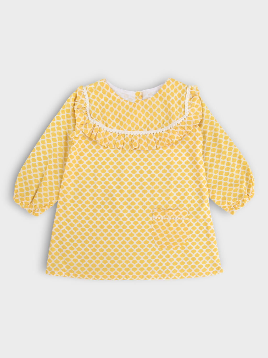 Girls Honey Drop Ruffle A-line Dress