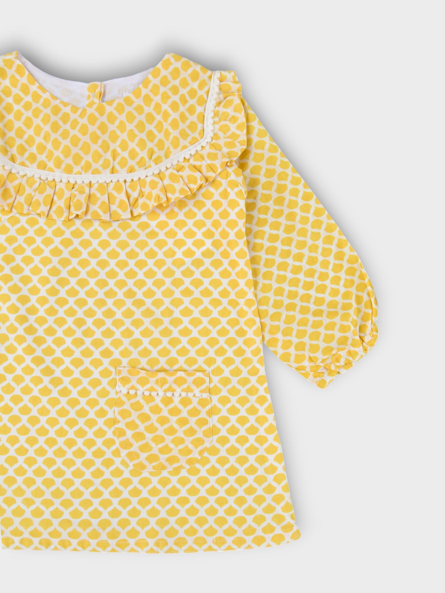 Girls Honey Drop Ruffle A-line Dress