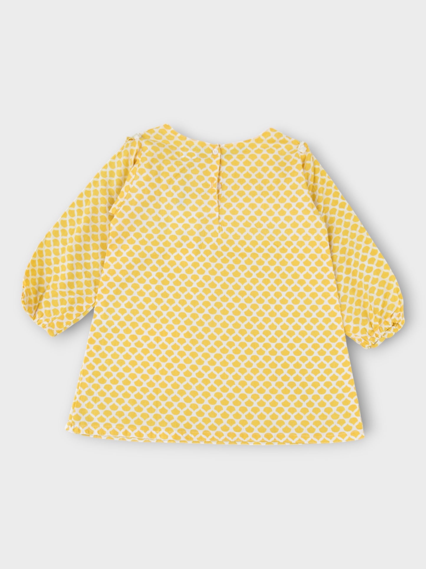 Girls Honey Drop Ruffle A-line Dress