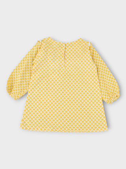 Girls Honey Drop Ruffle A-line Dress