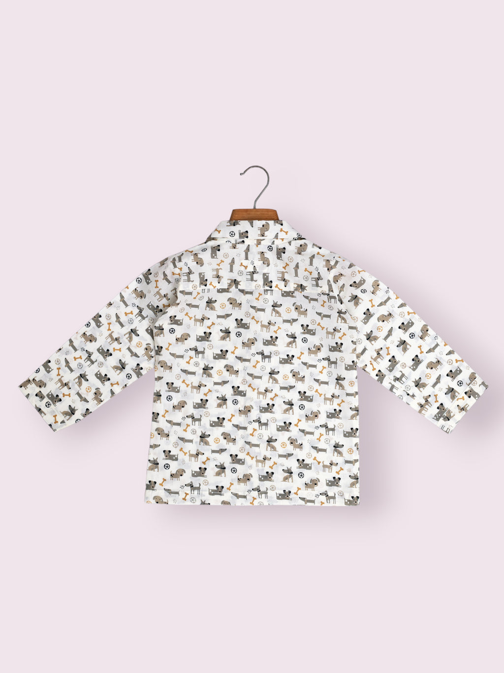 Kids Brown Doggie Night Suit