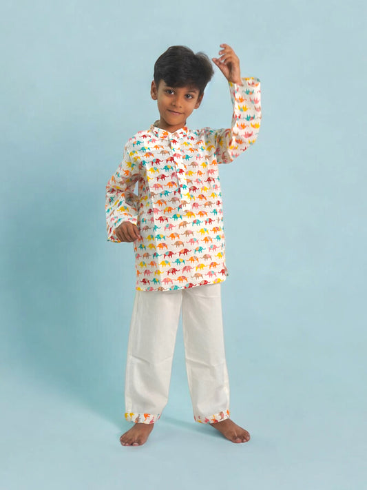 Kids Elephant Night Suit