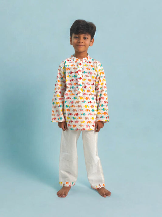 Kids Elephant Night Suit