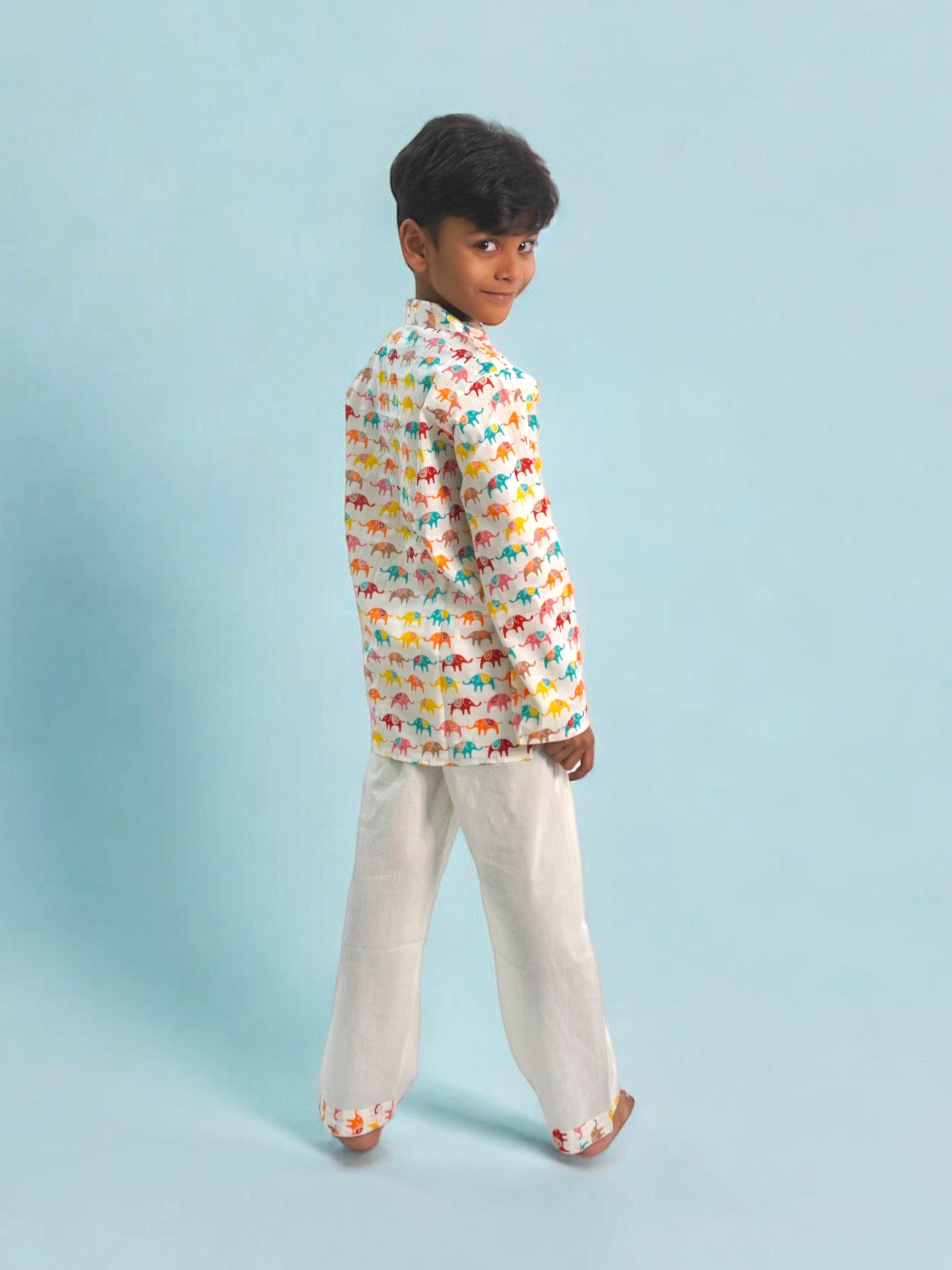 Kids Elephant Night Suit