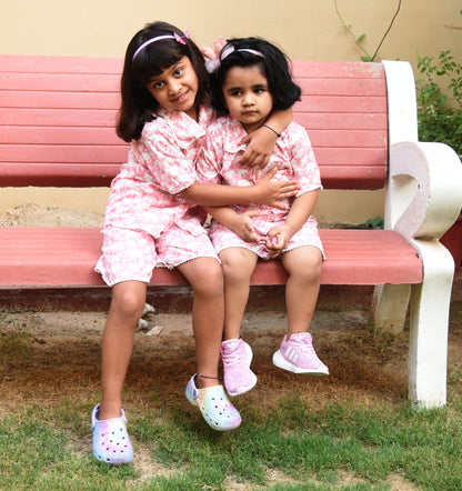 Girls Pink Elephant Play Set