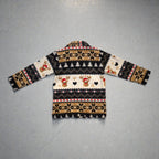 Kids Rudolph Fleece Winter Nightset