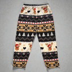 Kids Rudolph Fleece Winter Nightset