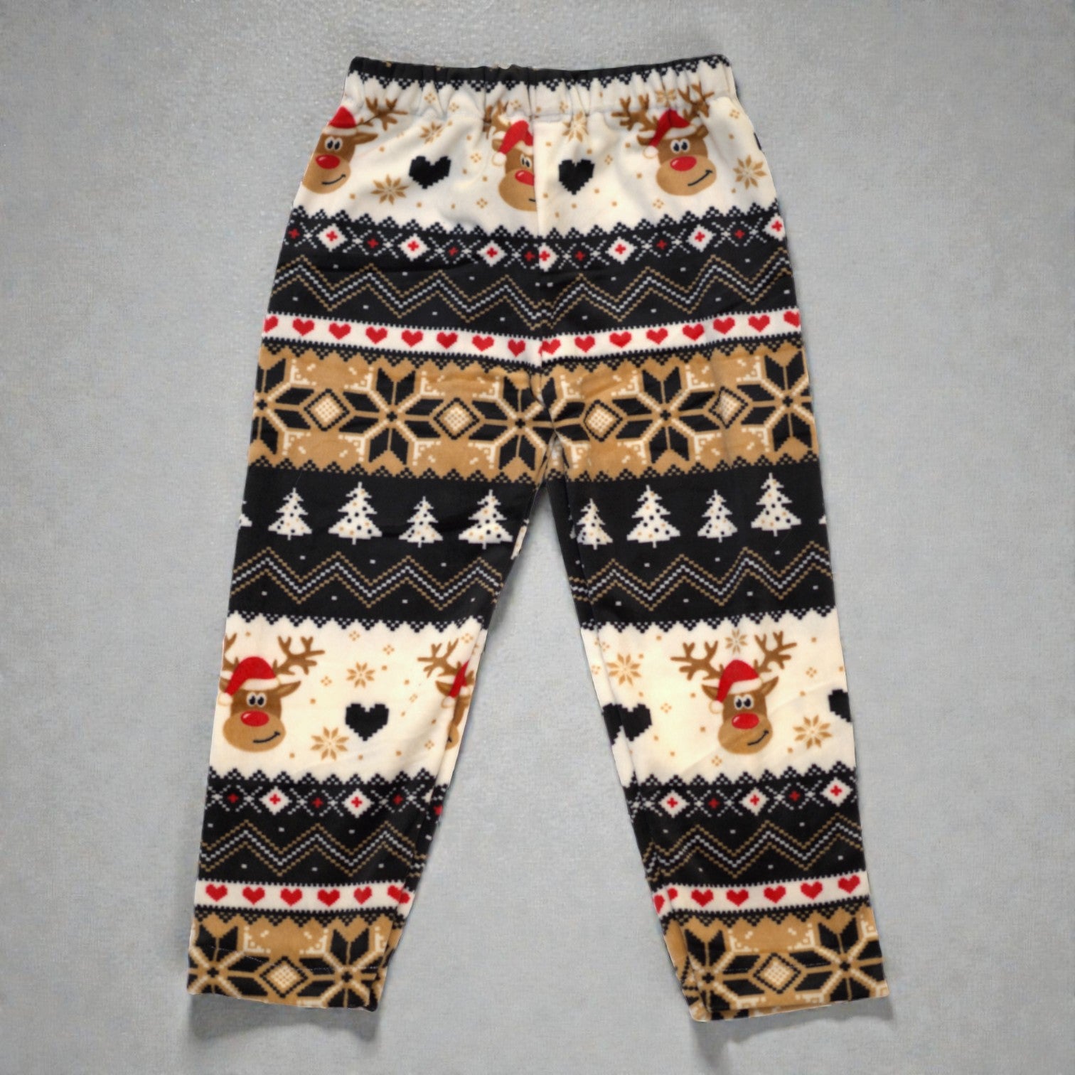 Kids Rudolph Fleece Winter Nightset