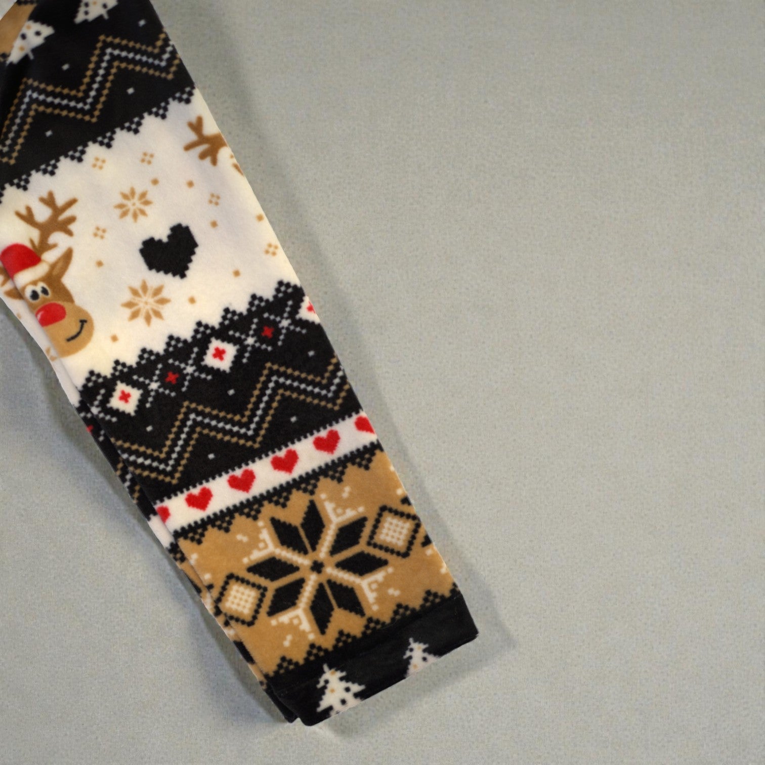 Kids Rudolph Fleece Winter Nightset