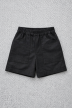 Monochrome Owl Boys Shorts Set