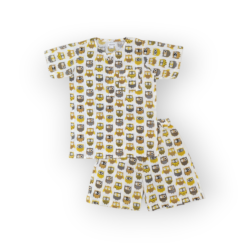 Kids Mustard Owl Play Set