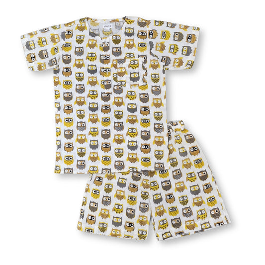 Kids Mustard Owl Play Set