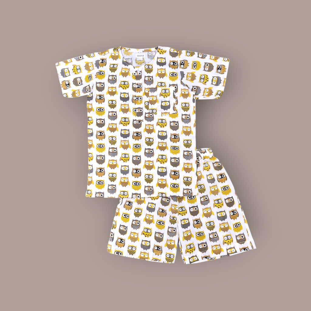 Kids Mustard Owl Play Set