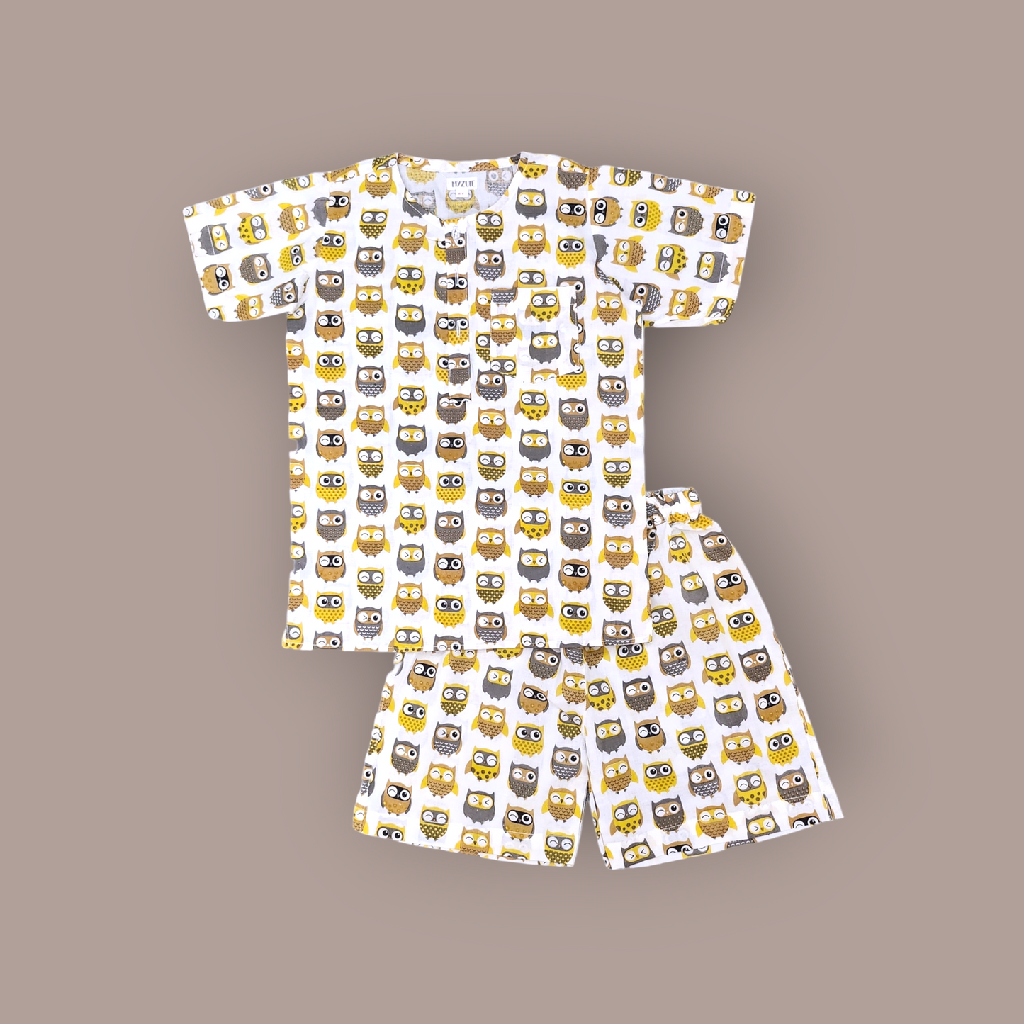 Kids Mustard Owl Play Set