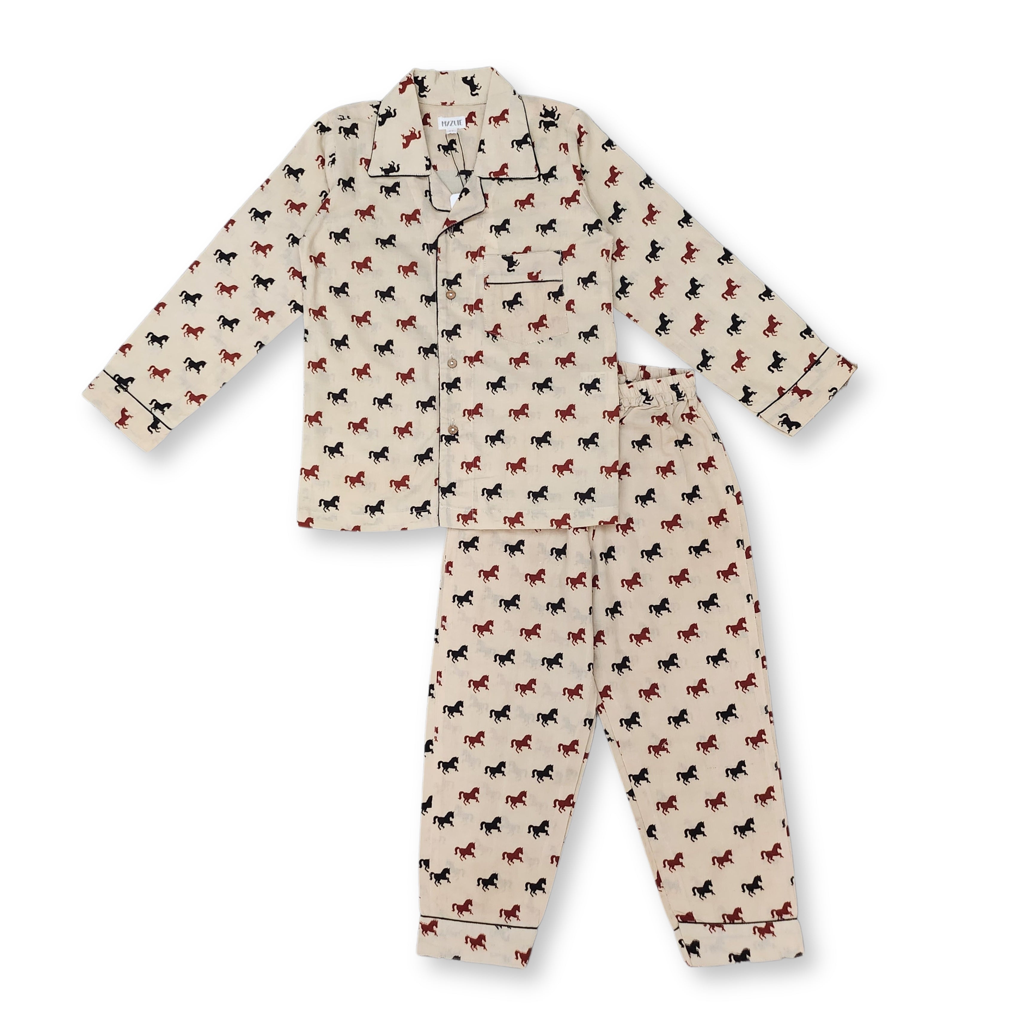 Kids Stallion Unisex Night Suit