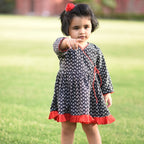 Girls Guns and Roses Angrakha Dress