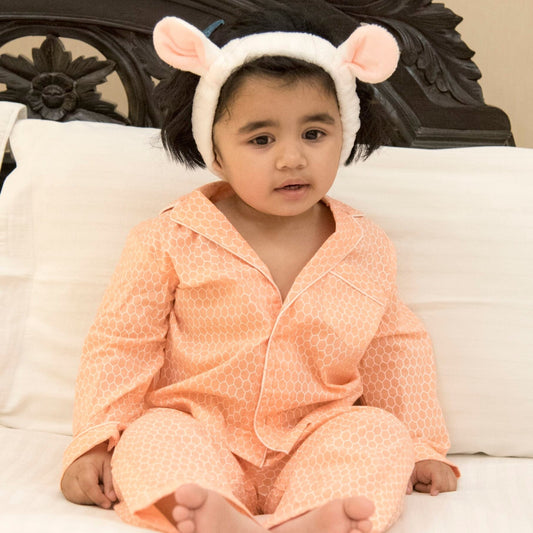 Kids Honey Comb Night Suit