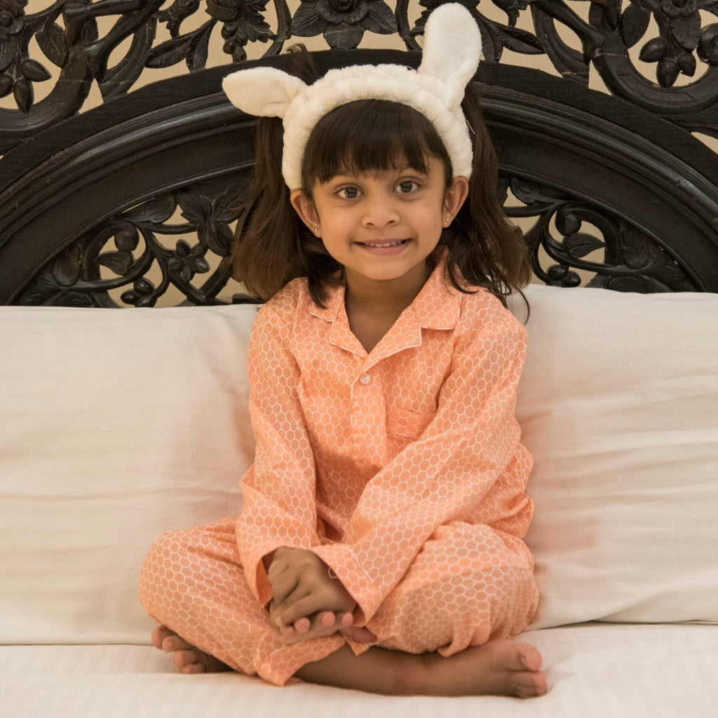 Kids Honey Comb Night Suit