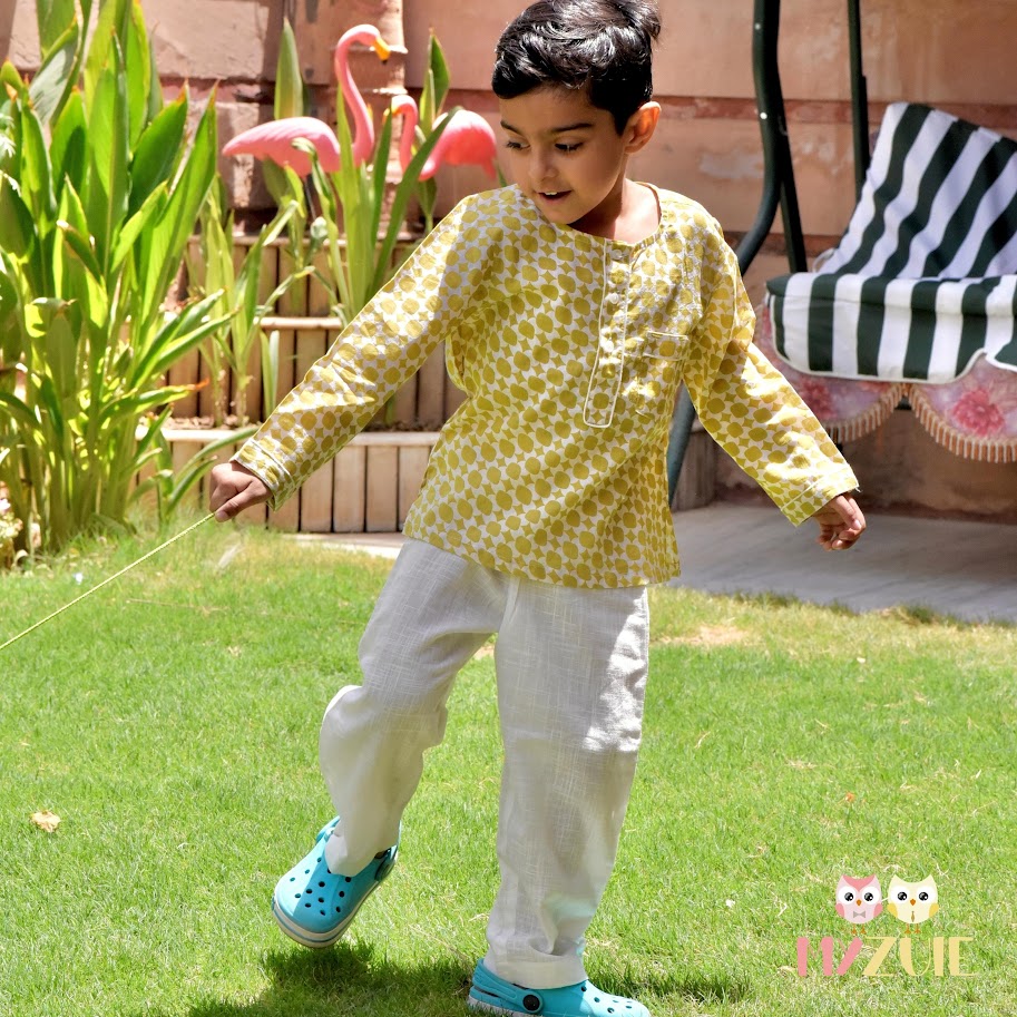 Kids Olive Night Suit