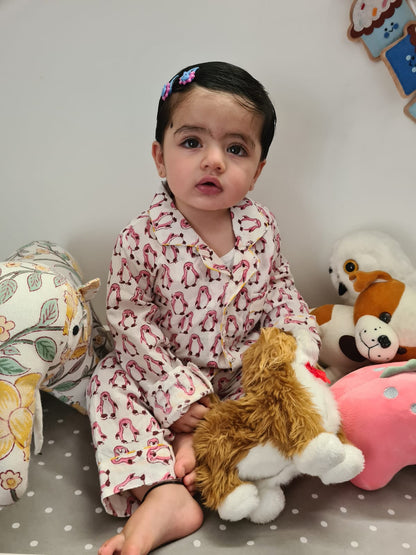 Kids Penguin Night Suit