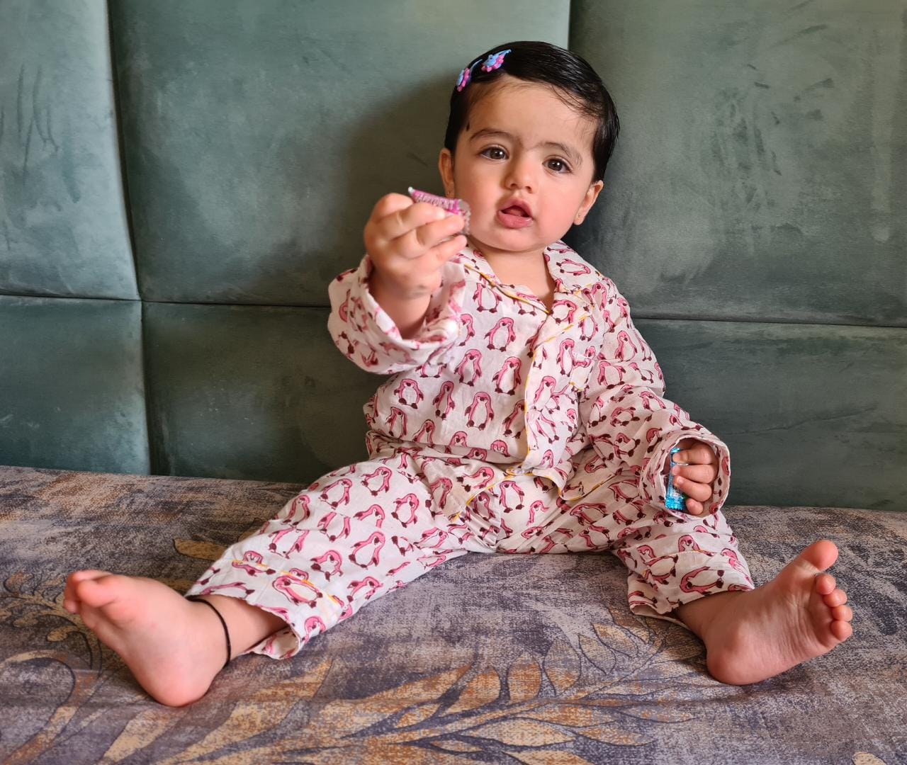 Kids Penguin Night Suit